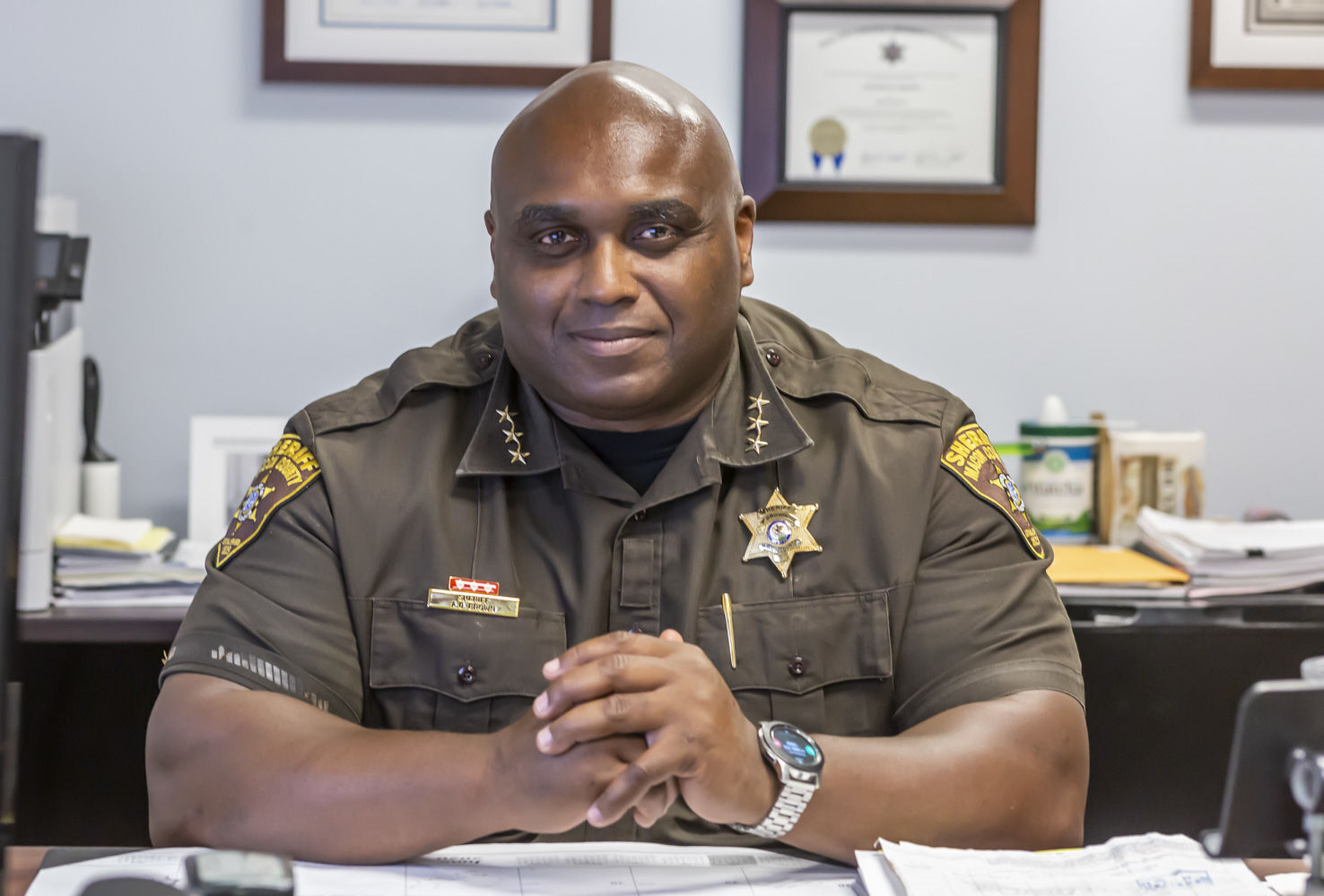 Macon County, Illinois, Sheriff Tony Brown